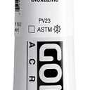 Heavy Body Acrylics by GOLDEN, Dioxazine Purple, 2 fl. oz. Tube, Professional Acrylic Paint, Transparent