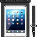 8 inch Waterproof Tablet Case, Tablet Pouch Dry Bag with Lanyard for iPad mini 2019/4 / 3/2, Galaxy Tab A / S2 / Tab E 8.0", ASUS ZenPad, Fire HD 8/7, Lenovo Tab M8, Up To 8 inch
