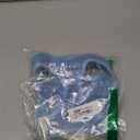 Best Pet Supplies Voyager Step-in Air Harness - All Weather Mesh, Reflective, No Pull Harness for Dogs, Cats - Secure with Hook & Loop Fastener, Buckle, Double D-Rings - Baby Blue, M