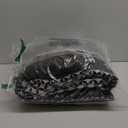 GrandLinen 3-Piece Fine Printed Oversize (115" X 95") Quilt Set Reversible Bedspread Coverlet King Size Bed Cover (Black, Brown, Taupe, Beige Lattice)