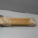 LazBlinds No Tools No Drill Cordless Bamboo Roman Shades, Light Filtering Window Treatment, Roll Up Bamboo Blinds for Windows 30'' W x 64'' H, Brown