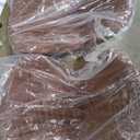 JAMFLY Bar Stools Set of 2, Leather Adjustable Barstools Counter Height Modern Bar Stools, Island Chairs Set of 2 for Kitchen, Brown