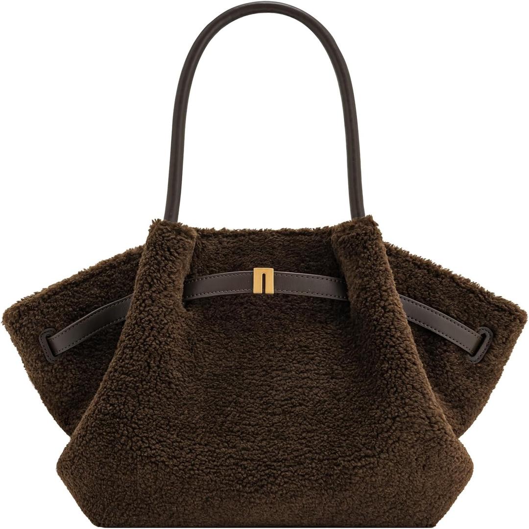 JW PEI Women's Hana Medium Tote Bag (Mocha Brown)