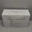 LOFE Organic Buckwheat Pillow for Sleeping with Organic Cotton Pillowcase - 14''x20'' Adjustable Pillow, Breathable for Cool Sleep, Cervical Support for Back and Side Sleepers(Tartary Buckwheat Hulls) (Off White(pure))