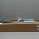 Reeded Privacy Window Film, Frosted Glass Vinyl, 3D Decorative Window Decals Non Adhesive for Bathroom, Living Room23.62inX118.11in