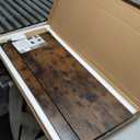 5 Pcs 36x12 Wire Rack Covers for Shelves Engineered Wood Shelf Covers for Wire Shelving, Rustic Farmhouse Style for Pantry, Closet (5 pcs, 36x12 Inch)