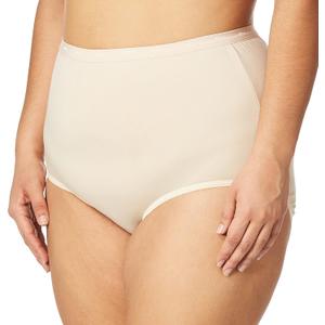 Bali Women's Stretch Brief Panty (Pink, L)