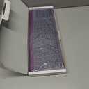 Wireless Keyboard and Mouse Ultra Slim Combo, TopMate 2.4G Silent Compact USB 2400DPI Mouse and Scissor Switch Keyboard Set with Cover, Batteries Included, for PC/Laptop/Windows/Mac - Purple Black