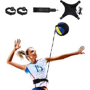 Volleyball Training Equipment Aid - Level Up Your Skills with Solo Practice, Realistic Repetitions & Adjustable Design - Perfect for Volleyball Players of All Levels & Genders