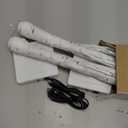 4th of July Decorations,2 Pack 2 FT Birch Tree with Led Lights,4th of July Tree for Home Hanging Ornaments,Patriotic Tree for Patriotic Decorations,Christmas,Table Decor,Battery Operated (White)