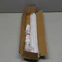 GXOACKJ Curtain Rods for windows 28-78 inch, 5/8 inch Decorative White Splicing Heavy Duty Metal Curtain Rod set with Brackets