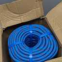 200ft 3/8 Inch Climbing Rope, Heavy Duty Arborist Rope, Nylon Rigging Rope for Tree Work,Bull (Blue)
