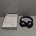 Active Noise Cancelling Headphones, 100H Playtime Headphones Wireless Bluetooth, Bluetooth Headphone with Microphone, Over- Ear Wireless Headphone with Deep Bass for Travel (Blue)