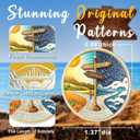 CHURYUML 9 Year Sobriety Coin | Original Hope or Storm Sober Chip | Non-Religious AA Coins Recovery Affirmation Medallions Sobriety Gifts for Anniversary Month & Year for Men & Women in Recovery