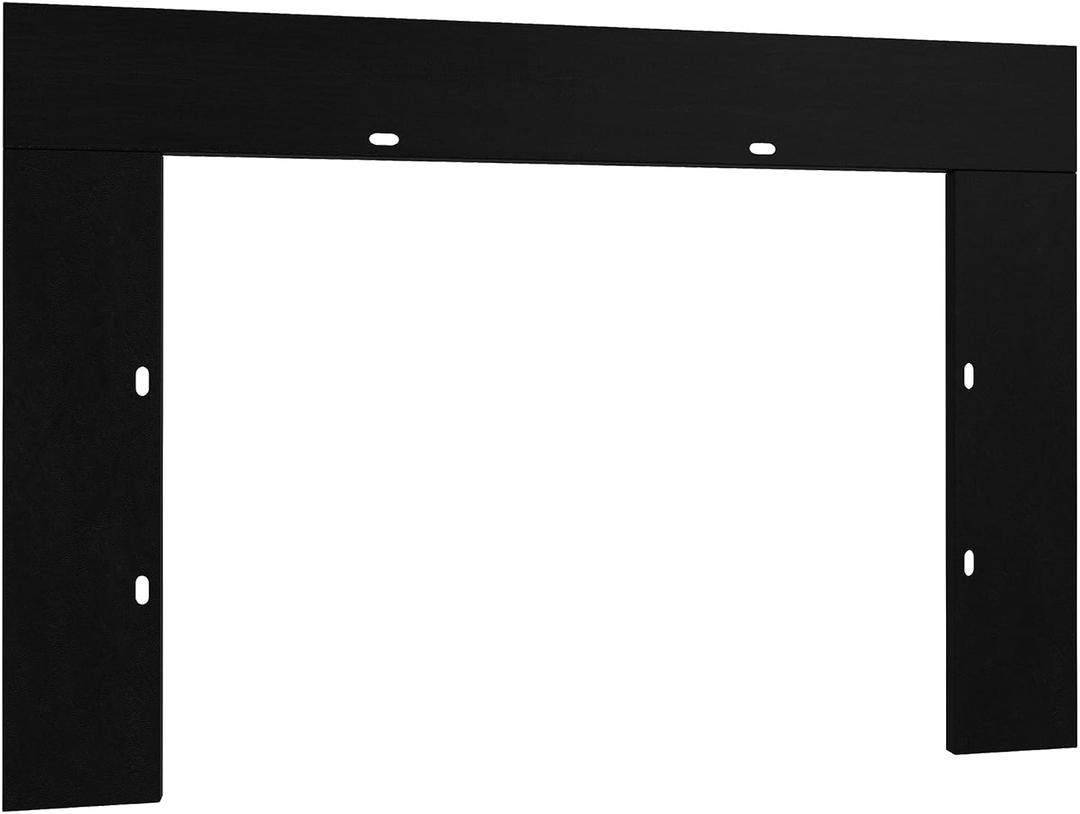 Rodalflame Electric Fireplace Insert Trim Kit for 33" W x 25" H, Black