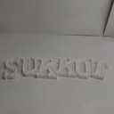 6 Pcs Happy Sukkot Decorations Sukkot Large LED Letter Sign 8.3 Inch LED Lights Battery Powered Table Decorations for Party Gift Tabletop Sukkah