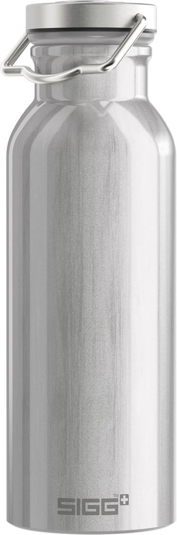 SIGG - Aluminum Water Bottle Original - Made in Switzerland - Lightweight - BPA-free - for Carbonated Drinks 17 / 25 Oz (16.9 Ounces) SIGG - Aluminum Water Bottle Original - Made in Switzerland - Lightweight - BPA-free - for Carbonated Drinks 17 / 25 Oz (16.9 Ounces)