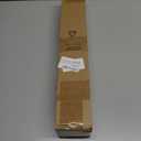 Hei!Dear 2 Pack Blackout Curtain Rod for Windows 48 to 84 inch (4-7Ft), Wrap Around Room Darkening Curtain Rods, 5/8" Samll Adjustable Modern Decorative Window rod,White