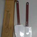 14 INCH Silicone Spatulas Heat Resistant Heavy Duty Rubber Spatulas Commercial Spatulas Set for Kitchen Use Silicone Cooking Utensils Sets of 2