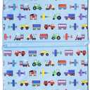 Wildkin Kids Vinyl Nap Mat Foldable, Durable Rest Mat for Daycare & Preschool