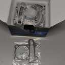 Tupo GY6150-57.4 Cylinder Kit Compatible with 125cc 150cc Jonway Taotao Znen Roketa ATV Moped Go Kart That Equipped With GY6 4-Stroke 157QMJ 152QMI Engine