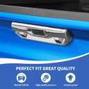 RAZPOY Tailgate Handle Cover Trim Compatible with Chevy Silverado & GMC-Sierra 2019-2024, Chrome