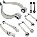 labwork 10pc Front Control Arm Ball Joint Suspension Kit Replacement for A4 A5 RS5 S4 S5 Q5 2012-2015