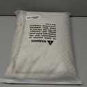 Cream No Hook Shower Curtain and Fabric Liner Set, Boho Tufted Chevron Striped and Shabby Chic Textured Shower Curtain with a See-Through Top Window, Hotel Dcor, 71" W x 74" H