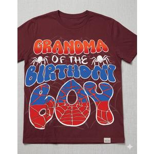 GRANDMA OF THE BIRTHDAY BOY 2XL