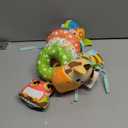 Jollybaby Crib Stroller Car Seat Toys for Baby 0-3-6-9-12 Months, Tummy Time Hanging Sensory Toys for Newborn with Music Box and Teether, Spiral Carseat Toy for Infant Boys Girls Gifts (Yellow)