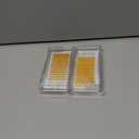 2 x Colored Lash Extensions Easy Fanning Mixed Tray 10-17mm (Yellow Gold)
