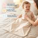 Sleep Sack 0.5 TOG, Soft Baby Wearable Blanket, Lightweight with 2-Way Zipper, 3-Pack for Newborns to Toddlers