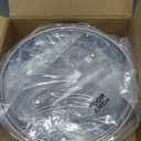 Non Stick Frying Pans Hybrid Ceramic With Lid, 12 Inch Tri-Ply Stainless Steel Skillet, Non-Toxic, PFAS/PFOA/PTFE Free, Metal Utensil Safe, Dishwasher & Oven Safe, Induction Compatible