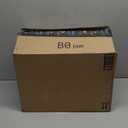 FHSQX 4 Pack Shoe Organizer for Closet,Foldable Shoe Organizer,Fits up to 48 Pairs, Storage Containers With Bottom Support for Shoes (Black, (16.5 * 12.6 * 9.5) x4)