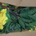Daynight 4 Pcs Artificial Impatiens Flowers for Outdoor Flowers UV Resistant Faux Yellow Flowers Impatiens Bushes Silk Artificial Flowers Bouquet for Patio Garden Porch Decor (4, Yellow)