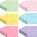 Crtiin 150 Pcs Colorful Donut Sprinkle Napkins 2 Ply Disposable Cocktail Napkins Paper Sprinkle Party Decorations for Baby Shower Birthday Ice Cream Party Supplies(Regular)