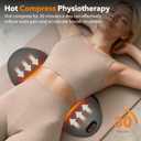 Smooth Spine Triple Fusion Back Massager with Heat - Sciatica Pain Relief & Spine Decompression Device, Deep Tissue Massager for Lower Back Pain, Office Chair and Home Use for Chronic Sufferers