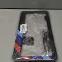 2 Pack Tri-Color License Plate Frame, Front Back License Plate Cover, License Plate Bracket Holder Rust-Proof Rattle-Proof for US CA Standard Car & 1Pcs Key Chain