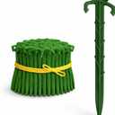 Heavy Duty Garden Stakes - Stronger Holding Power vs Metal Landscape Stakes - Made in USA - Biodegradable Over Time (No More Rusting Metal) (75, 6" EcoDuty Stakes)