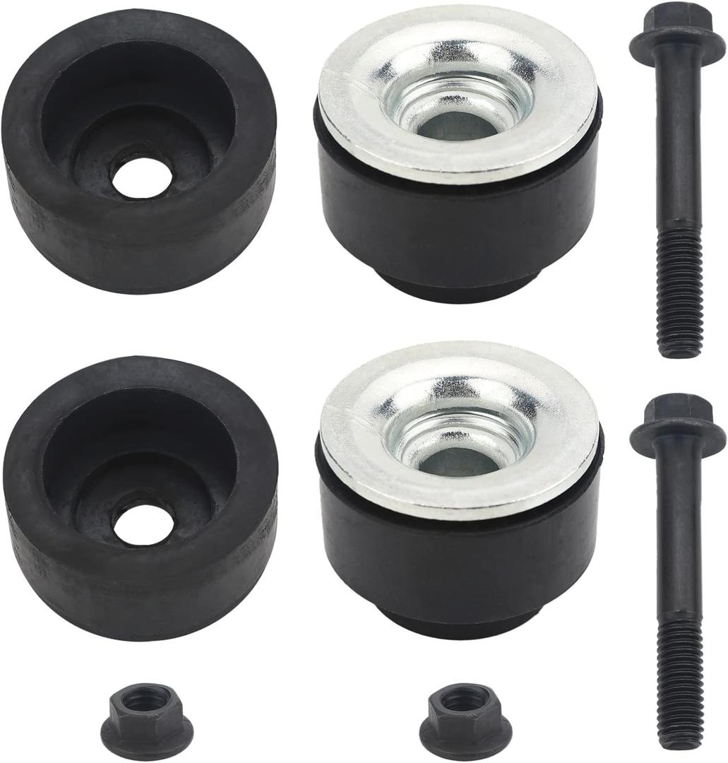 Radiator Rubber Mount Support Bushings & Bolts
