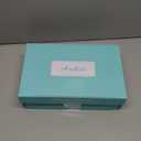 Ankis Black Wedges for Women, Low Heel Women's Wedge Comfortable Closed Toe Women Pumps Dress Shoes -2Inch 8.5