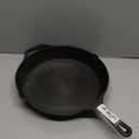 Utopia Kitchen Cast Iron Frying Pan 12 Inch, Cast Iron Chefs Pan, Pre Seasoned Skillet, Safe Grill Cookware for Indoor & Outdoor Use, Black