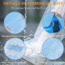 20 Pcs Disposable Waterproof Shoe Covers for Rain, Non-Slip Plastic Shoe Covers for Women Men Youth, Clear Boot Covers with Individually Wrapped for Disney Travel Indoor Outside