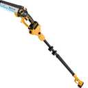 2-in-1 Electric Pole Saws for Tree Trimming, 6 Inch Mini Chainsaw Cordless with Extension Pole
