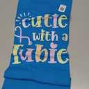 Cutie With A Tubie Feeding Tube Awareness G-button G-tube T-Shirt, S