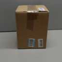 Garneck Pedal Waste Container Stainless Steel Trash Can with Lid Large Capacity Garbage Storage Bin for Home Office Thickened Gold Finish