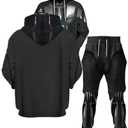 Adult Halloween Cosplay Hoodie Pants Outfit 3D Print Costume Sweatshirt Suit Lounge Sets, XL