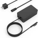 65W Surface Pro Laptop Charger Compatible with Microsoft Surface Charger,Replacement for Surface 10, 9, 8, 7+, 7, 6, 5, 4, 3, X,Windows Laptop 6, 5, 4, 3, 2, 1,Go Tablet,Book 3,2,1,Support 44W,36W