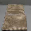 Boho 2x5 ft Hallway Runners Rug Woven Washable Long Kitchen Runner Mat Rugs Non Slip, Soft Entryway Laundry Hall Runner Floor Carpet for Indoor Backdoor Bedroom Kitchen Living Room, Brown