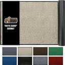 GORILLA GRIP Traffic Guard Door Mat, 72x48, Heavy Duty Welcome Mats, Commercial Office Space Doormat, Waterproof, Fade Resistant, Strong Rubber Backing, Low Profile, Shoe and Boot Scraper, Beige
